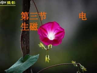 第三节电生磁