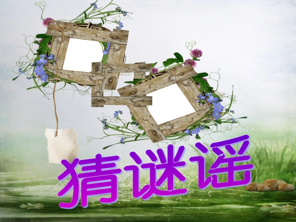 《猜谜谣》课件_第1页