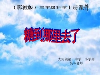 糖到哪里去了2