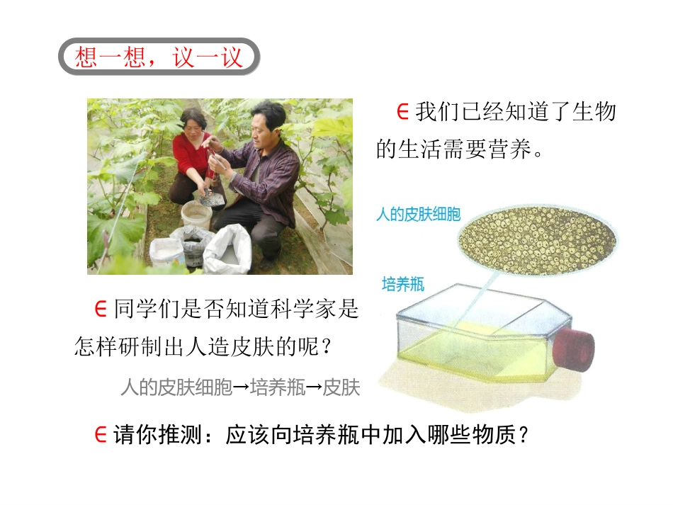 34细胞的生活课件（新人教版七年级上）_第1页