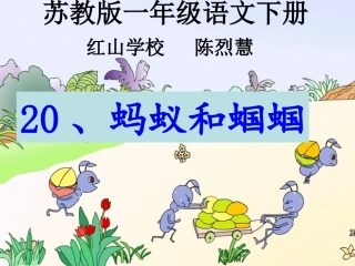 蚂蚁和蝈蝈 (4)