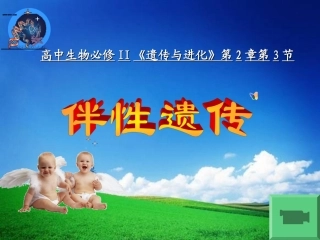 伴性遗传课件