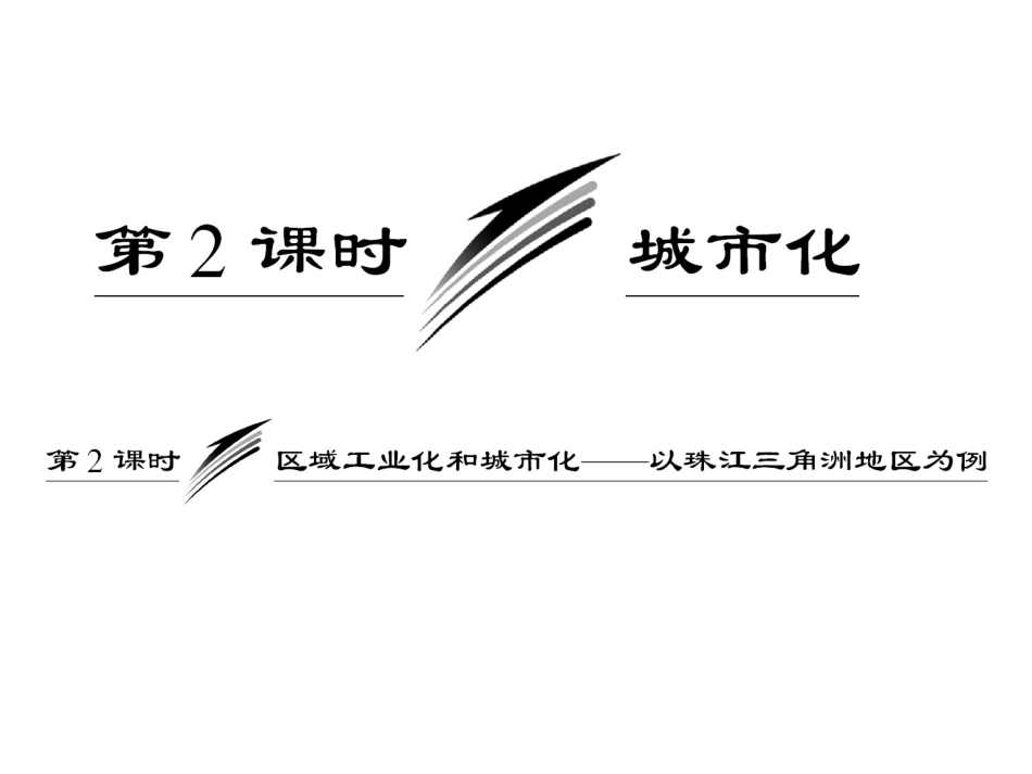 城市化知识点_第1页