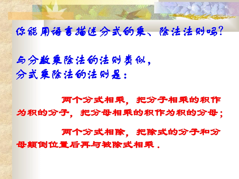 分式的乘除法1_第3页