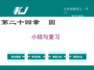 第二十四章小结与复习