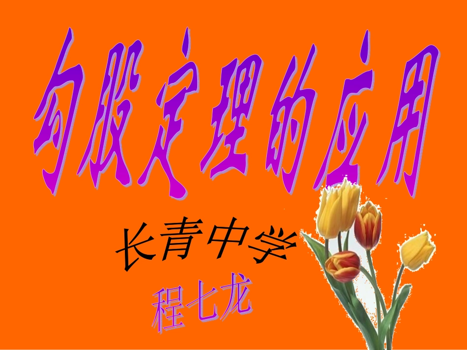 勾股定理的应用_第1页