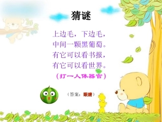 第5课第1课时《戴眼镜的小老鼠》