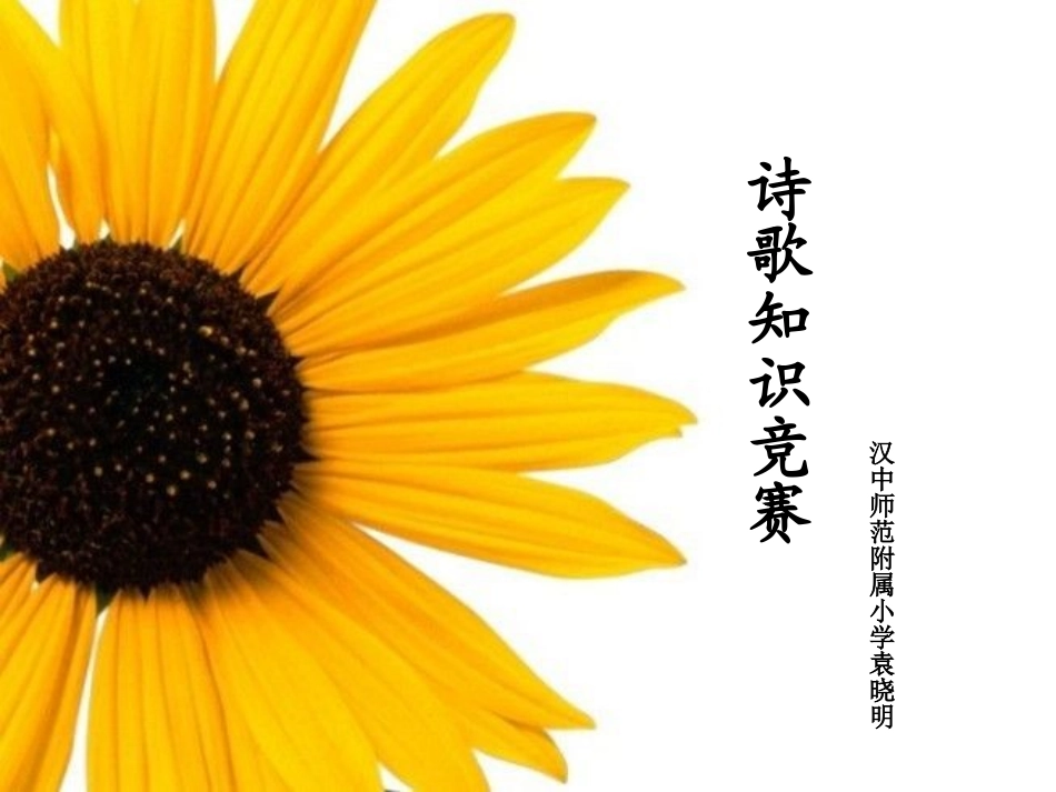 诗歌知识竞赛六语_第1页