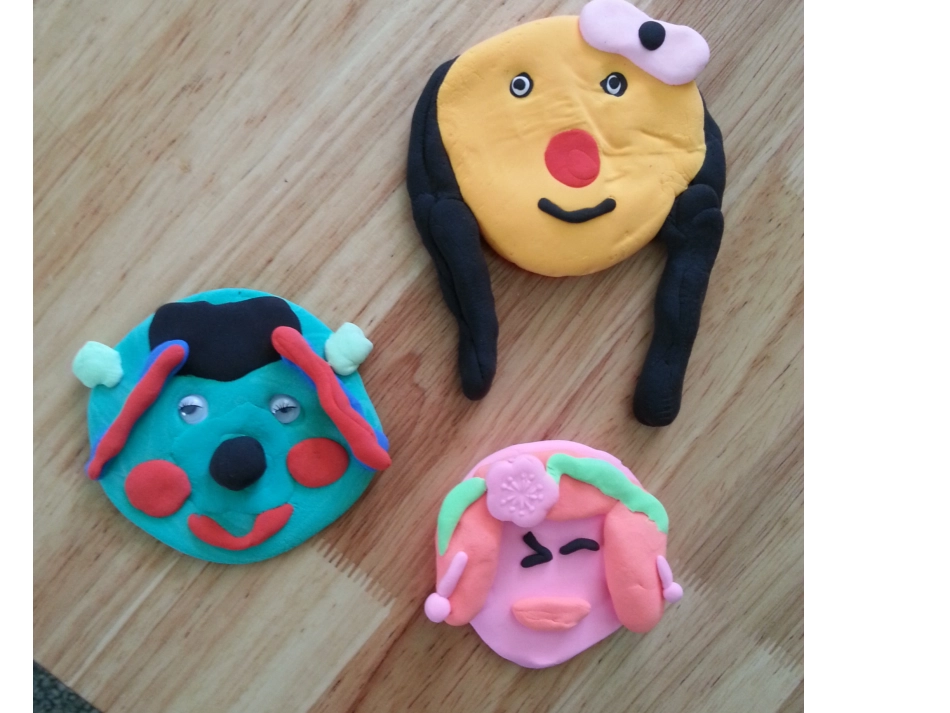 学生黏土作品_第2页
