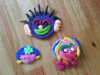 学生黏土作品