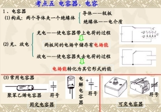 电容器、电容