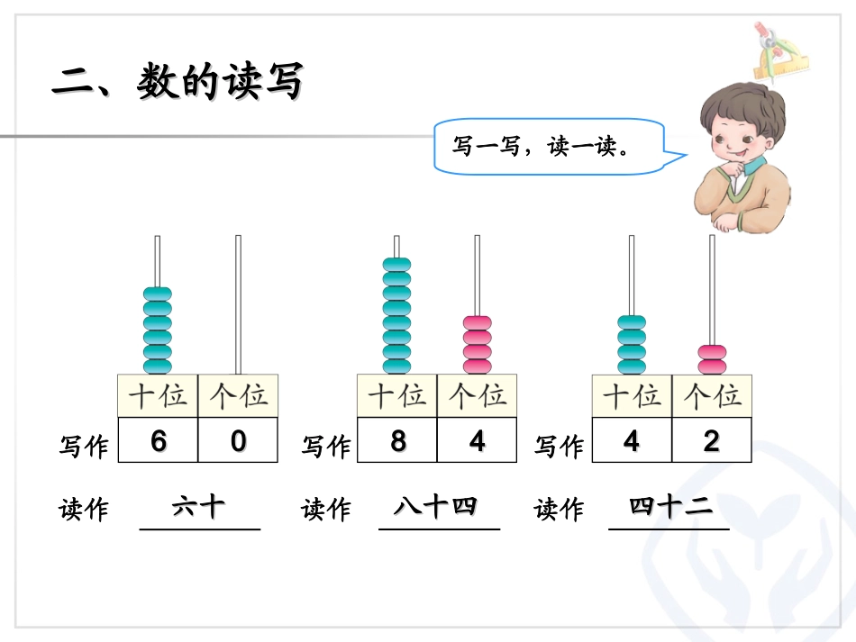 第八单元总复习百以内的数和认识人民币_第3页