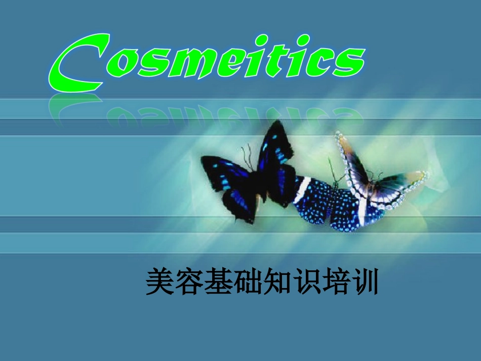 美容基础知识_第1页