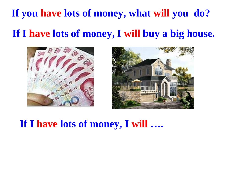 Unit5Ifyouhavelotsofmoney课件_第2页