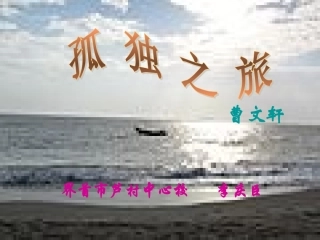 孤独之旅 (4)