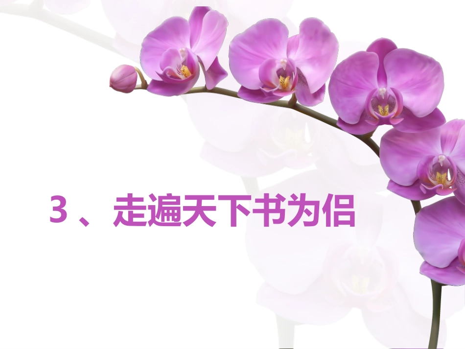3、走遍天下书为侣 (2)_第1页