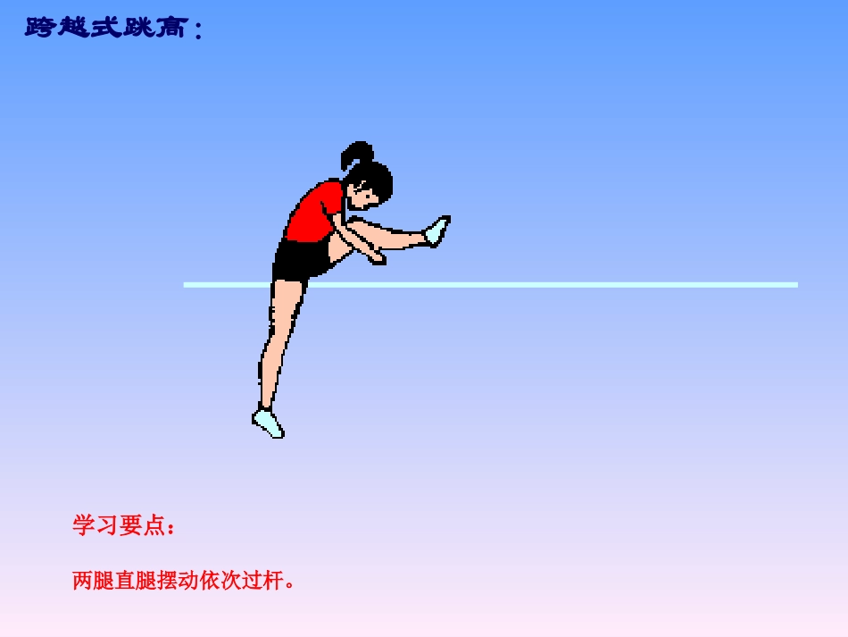 跨越式跳高课件_第3页