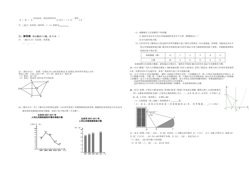 数学模拟试题_第2页
