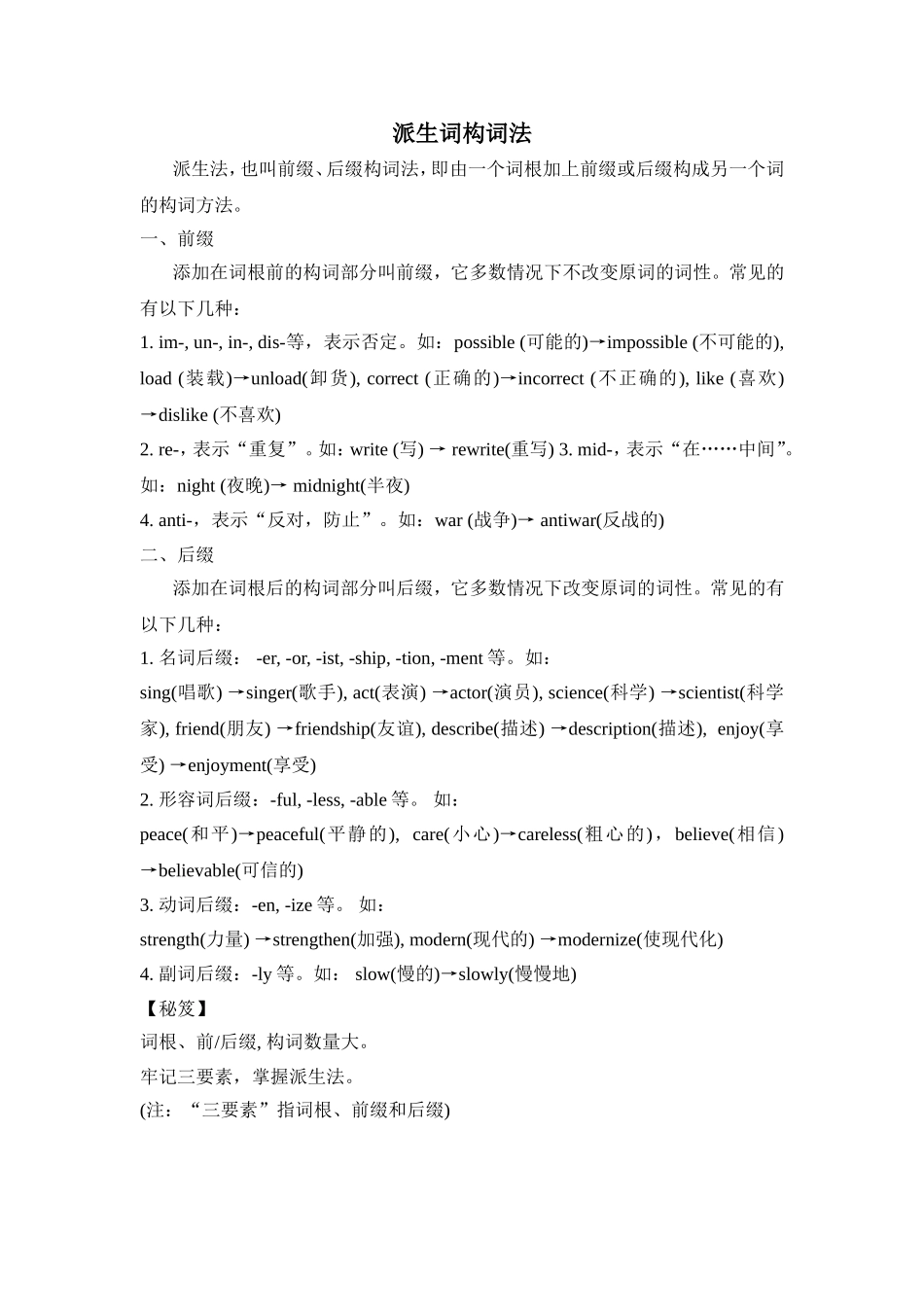 派生词构词法_第1页