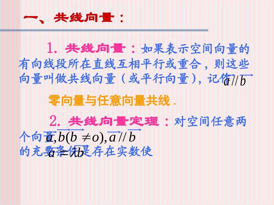 312共线向量与共面向量_第2页