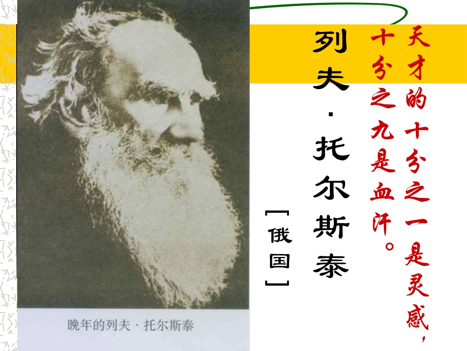 3列夫托尔斯泰_第3页