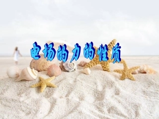 电场的力的性质