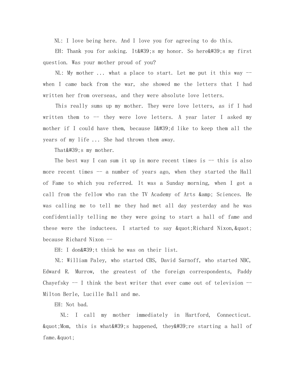 TED英语演讲一个娱乐界偶像充满意义的一生 _第3页