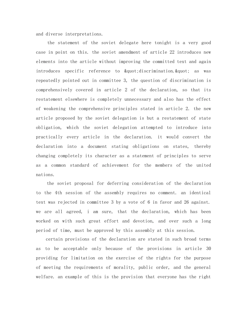 Adopting the Declaration of Human Rights _第3页