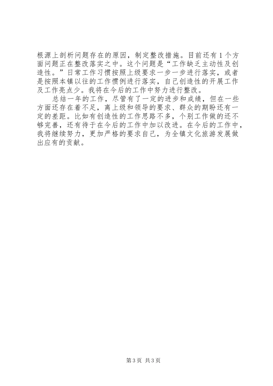 乡镇党委委员双向挂职锻炼工作总结_第3页