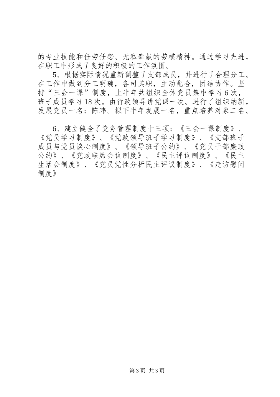 党支部年末总结范文_第3页