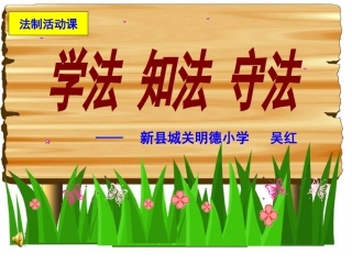 法制活动课件