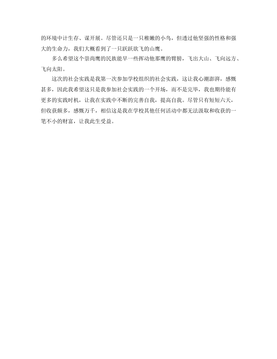 暑假三下乡社会实践参考心得流光短暂 受益颇多 _第3页