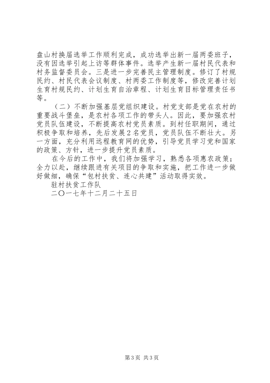 任党支部驻村书记个人工作总结_第3页