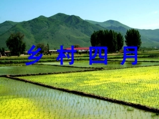 第一板块《乡村四月》 (2)