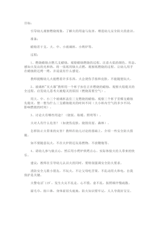 《蜡烛的燃烧》