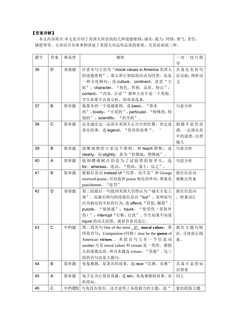 高一完形填空5_第3页