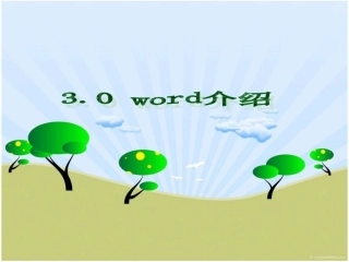 word介绍