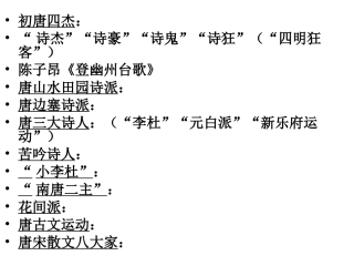 唐代文化常识检测MicrosoftPowerPoint幻灯片