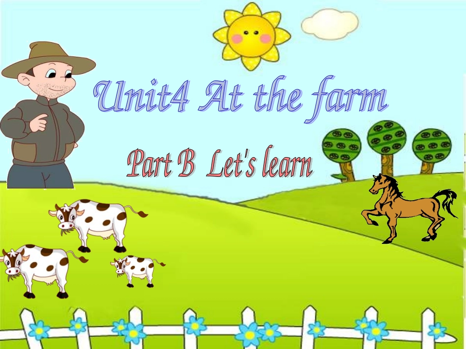 Unit-4-At-the-farm_第1页