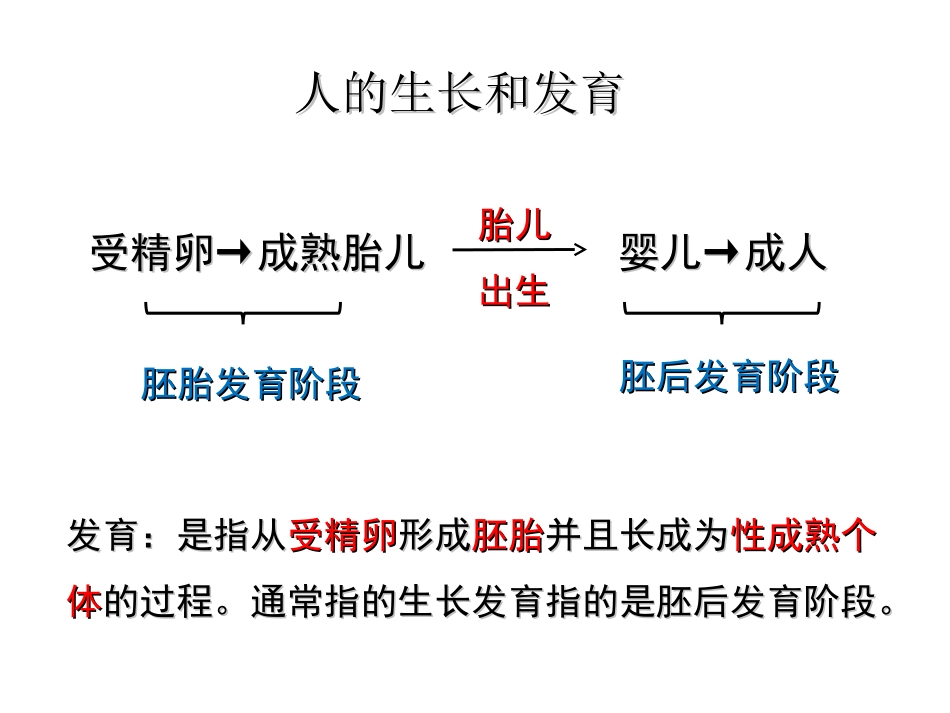 第二节---人体的生长发育(2014年7月2_第2页