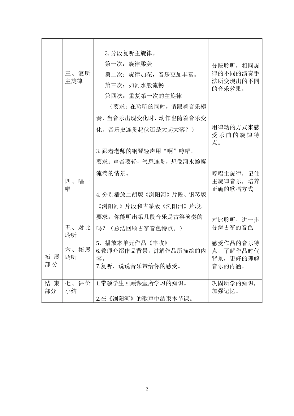 丰收歌舞教学设计_第2页