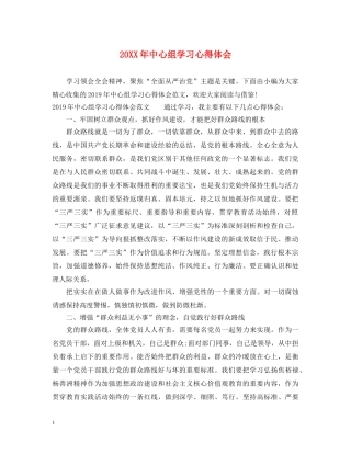 20XX年中心组学习心得体会 (000002)