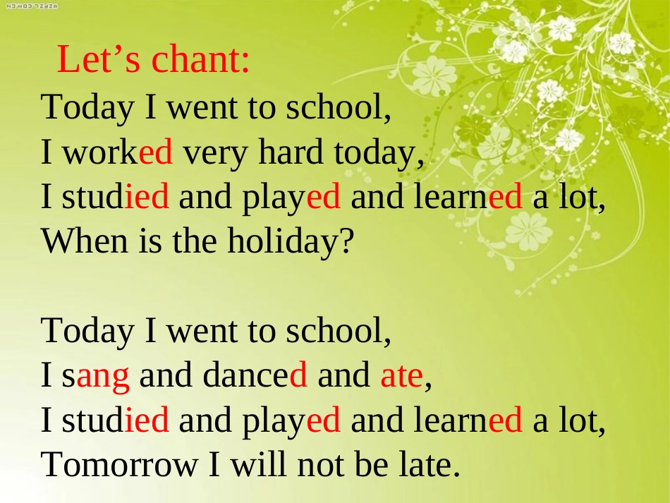 pep小学英语六年级下册第四单元课件_第2页