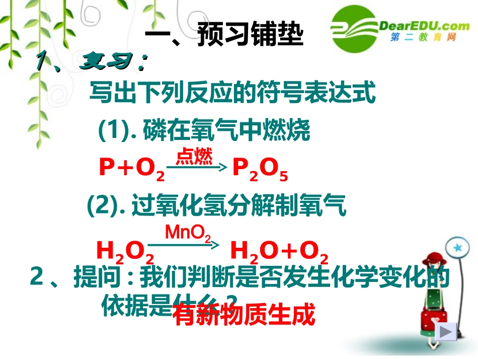 朱凤质量守恒定律第一课时课件._第2页