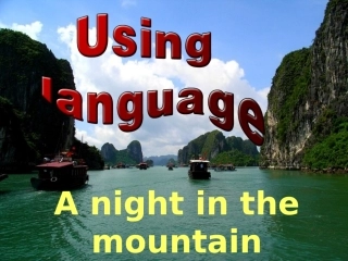 3Usinglanguage
