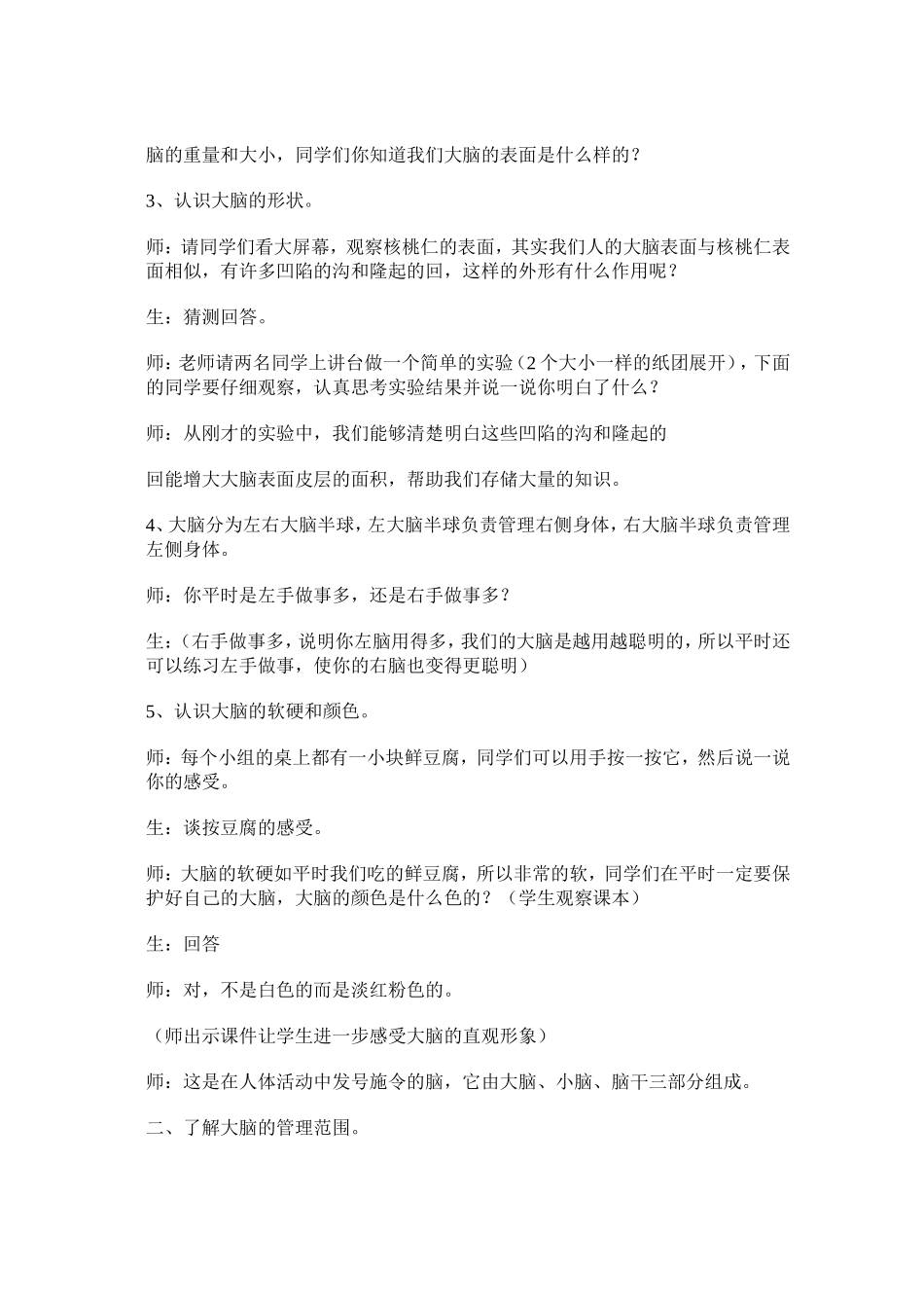 大脑教学设计_第3页