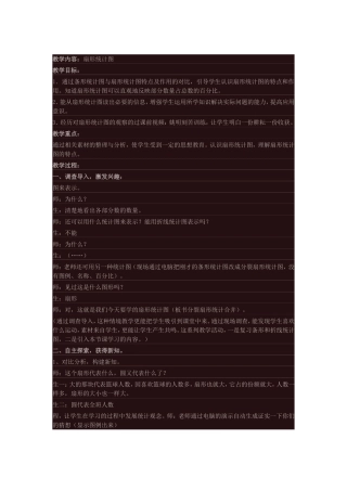 扇形图教学设计