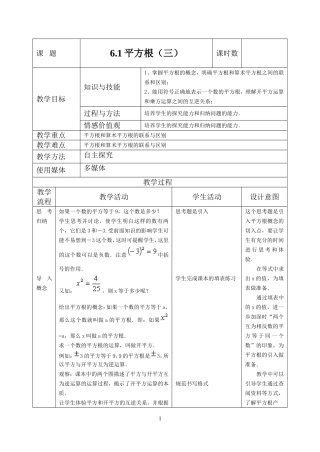 6.1平方根3