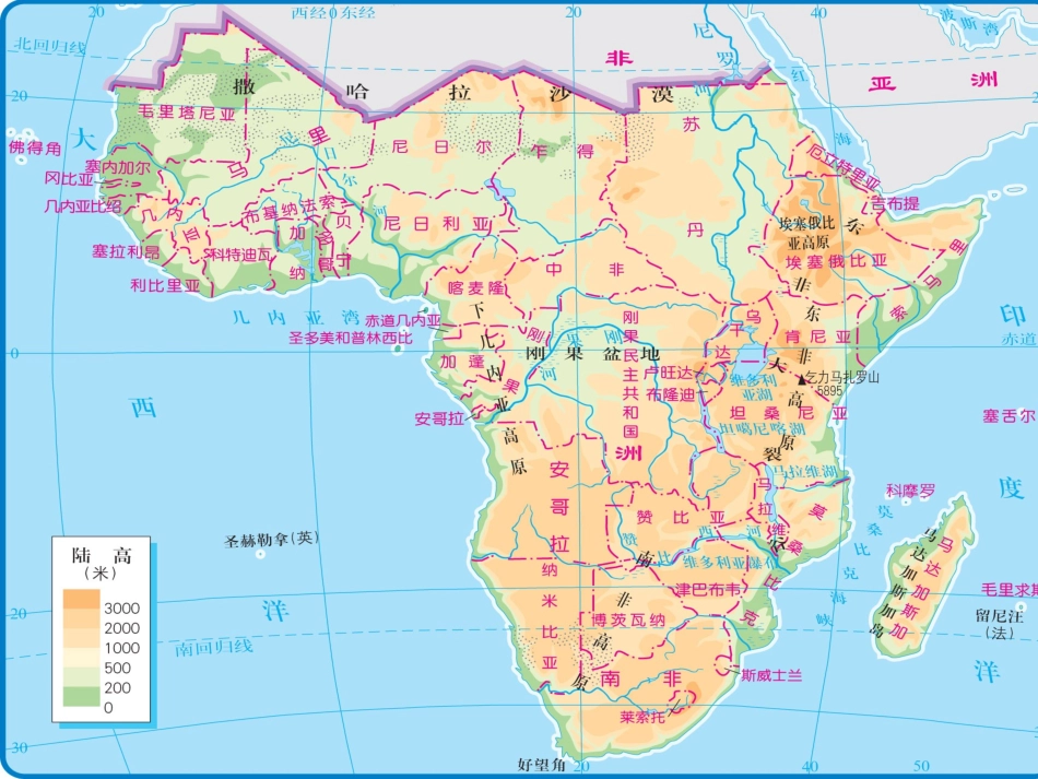 非洲2-九年级地理-复习ppt课件-商务星球版_第3页