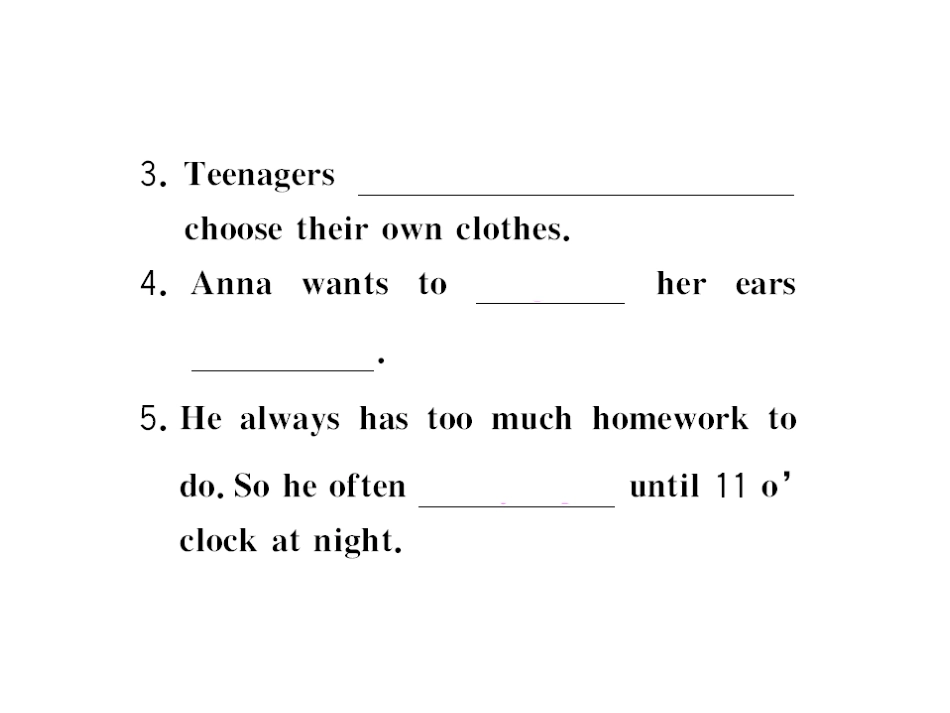 九上U7第5课时作业课件_第3页